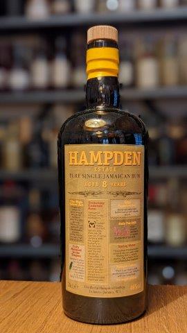 Hampden 8J Pure Single Jamaican Rum